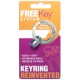 Drosselmeyer Free-Key - Schlüsselring mit drei kleinen Extraringen für mehr Ordnung am Schlüsselbund.. 